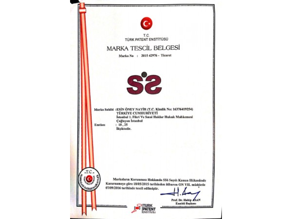 2015 - Marka Tescil Belgesi