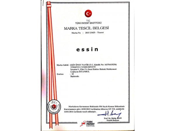 2015 - Marka Tescil Belgesi