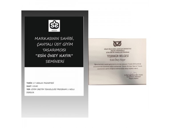 2018 Mimarsinan Güzel Sanatlar Fakt.seminer