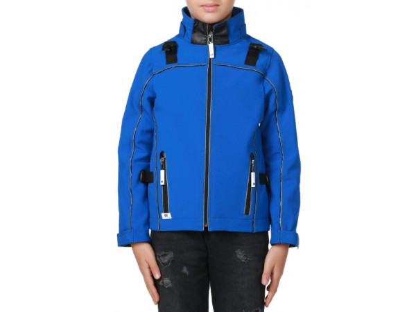Erkek Çocuk Soft Shell Mont - Mavi