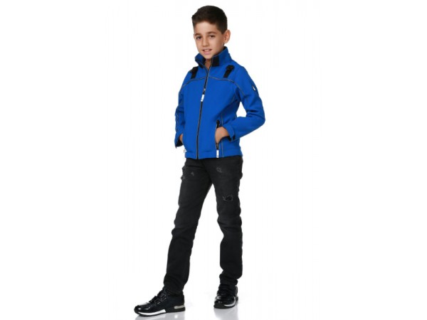 Erkek Çocuk Soft Shell Mont - Mavi